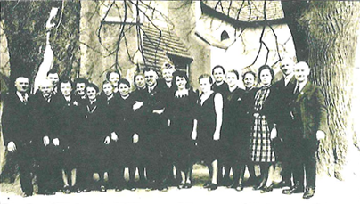 Ilustracja historyczna – Historia Osieka – XIX i XX wiek