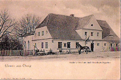 Ilustracja historyczna – Historia Osieka – XIX i XX wiek